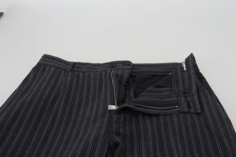 Dolce & Gabbana Elegant Striped Chino Dress Pants - Image 5