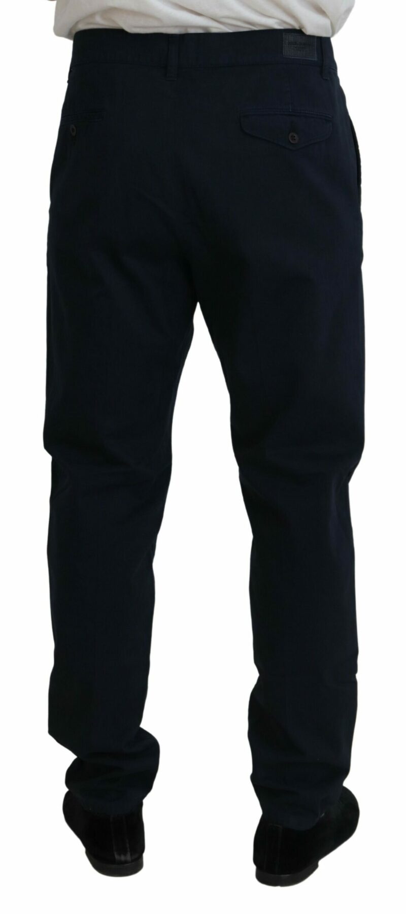 Dolce & Gabbana Elegant Dress Chinos in Blue - Image 3
