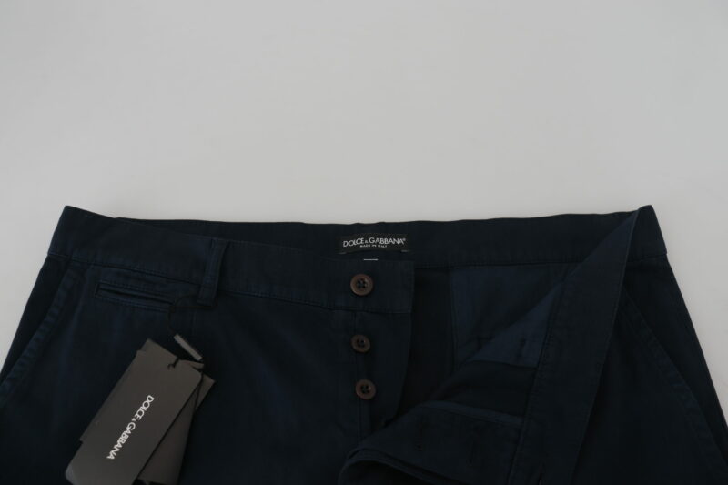 Dolce & Gabbana Elegant Dress Chinos in Blue - Image 5