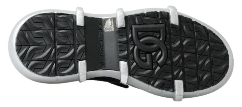 Dolce & Gabbana Black High Top Sneaker Bootie - Image 3