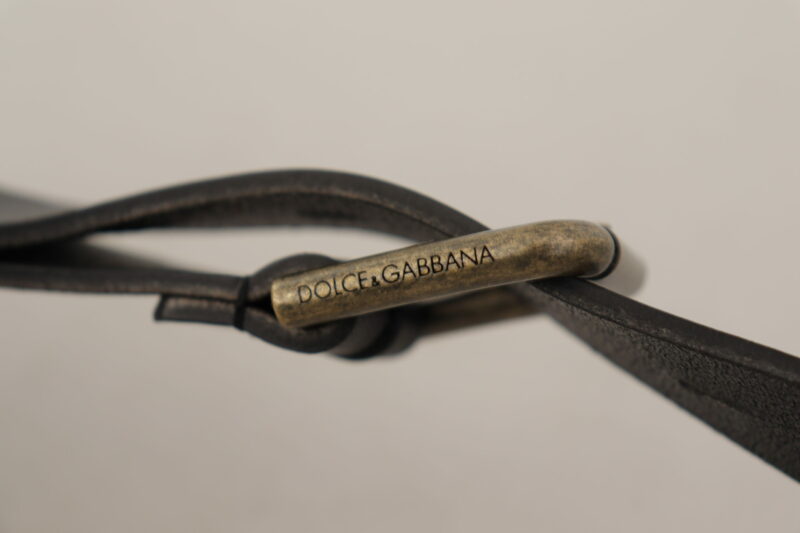 Dolce & Gabbana Elegant Italian Leather Belt - Image 4