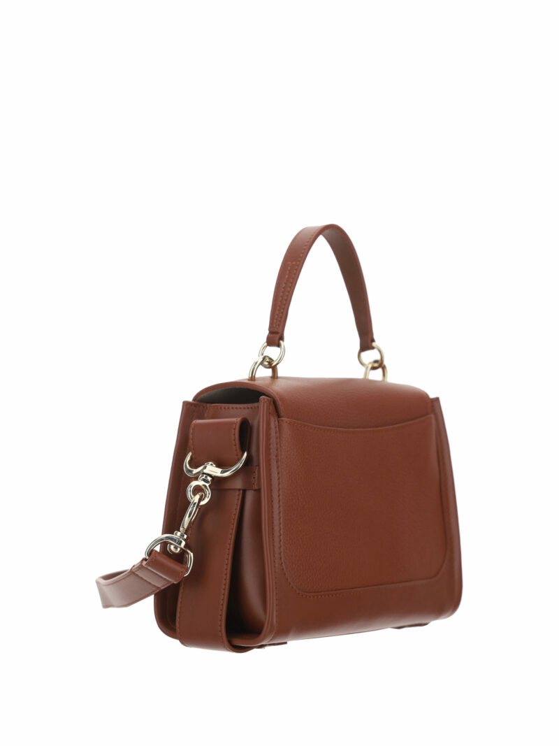 Chloé Elegant Sepia Brown Calfskin Shoulder Handbag - Image 3