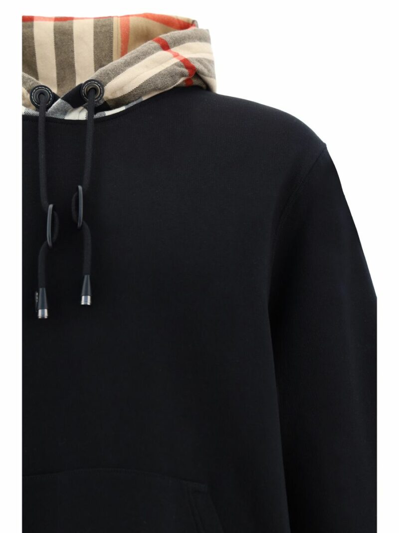 Burberry Elegant Oversize Black Samuel Hoodie - Image 3