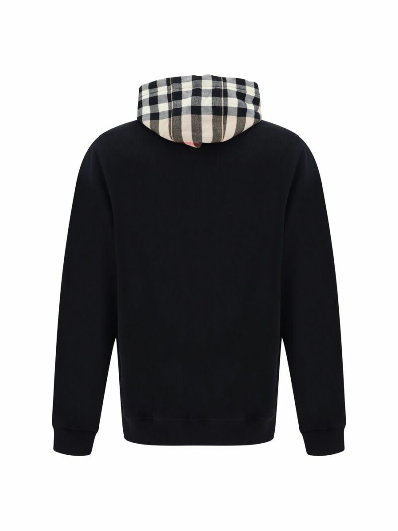 Burberry Elegant Oversize Black Samuel Hoodie - Image 2