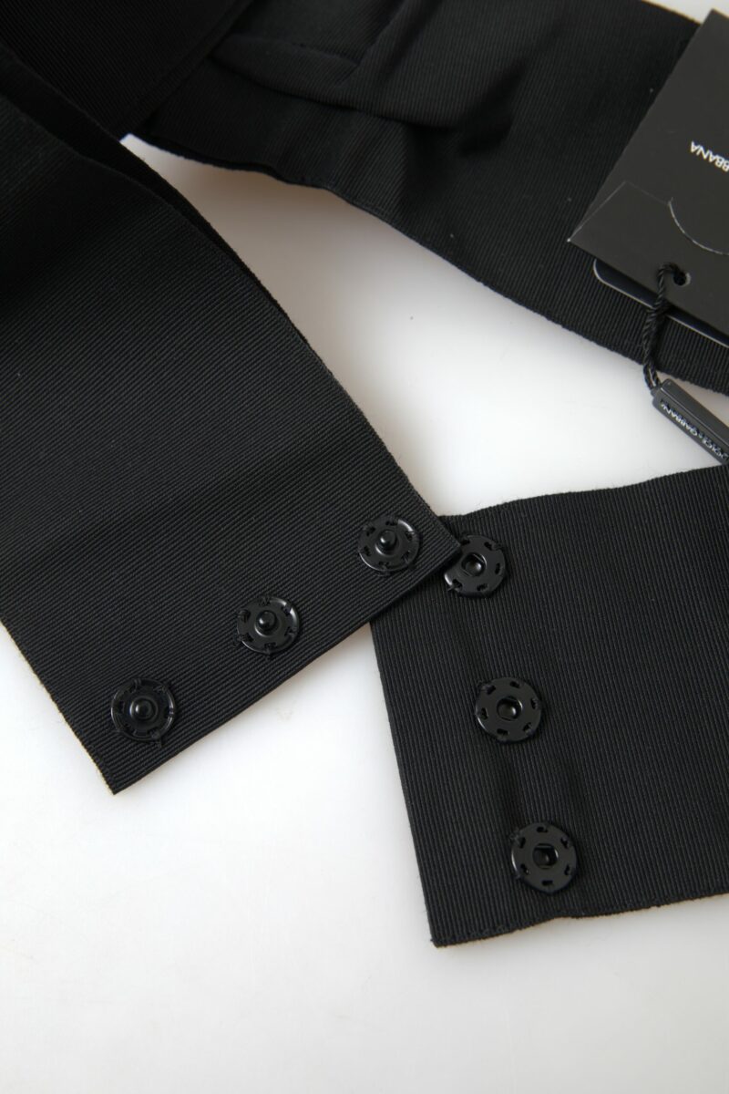 Dolce & Gabbana Exquisite Embellished Black Belt - Image 4