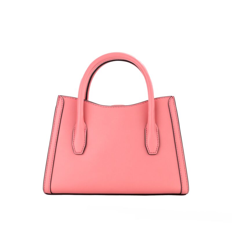 Michael Kors Gabby Small Tea Rose Faux Leather Top Zip Satchel Crossbody Bag - Image 2
