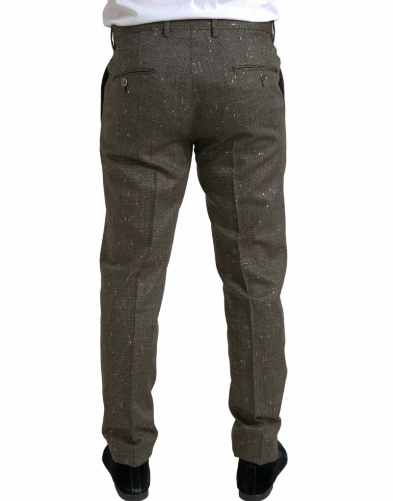 Dolce & Gabbana Elegant Skinny Wool Chino Pants - Image 2
