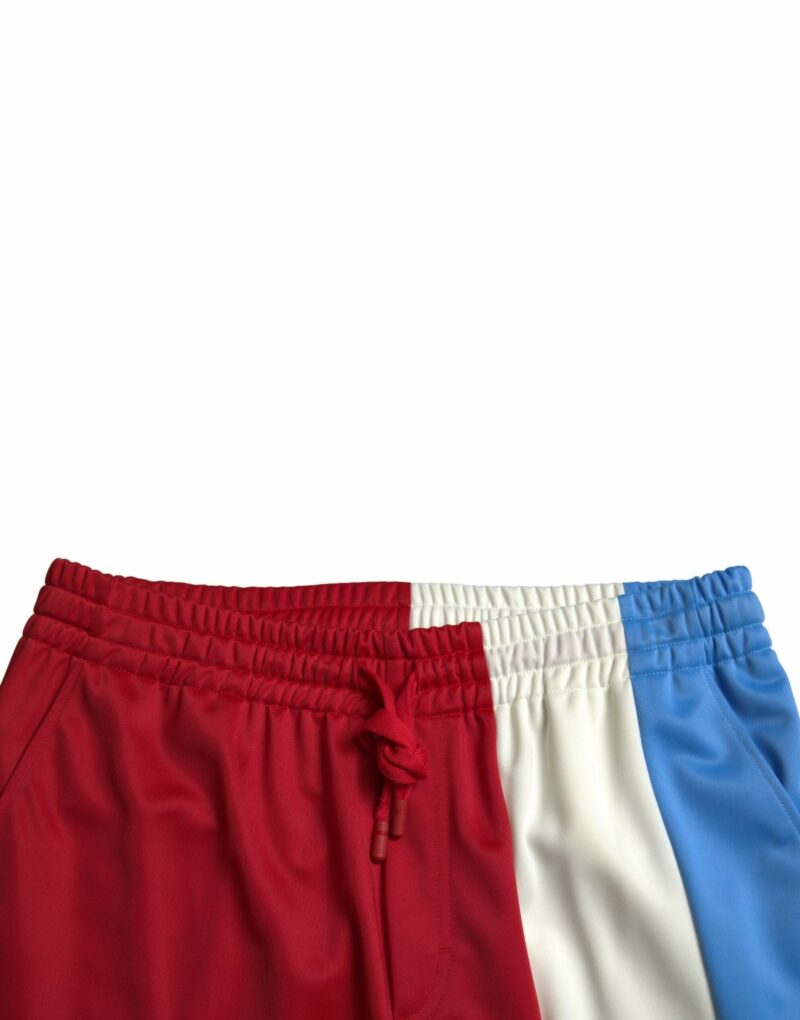 Dolce & Gabbana Elegant Striped Drawstring Sweatpants - Image 4