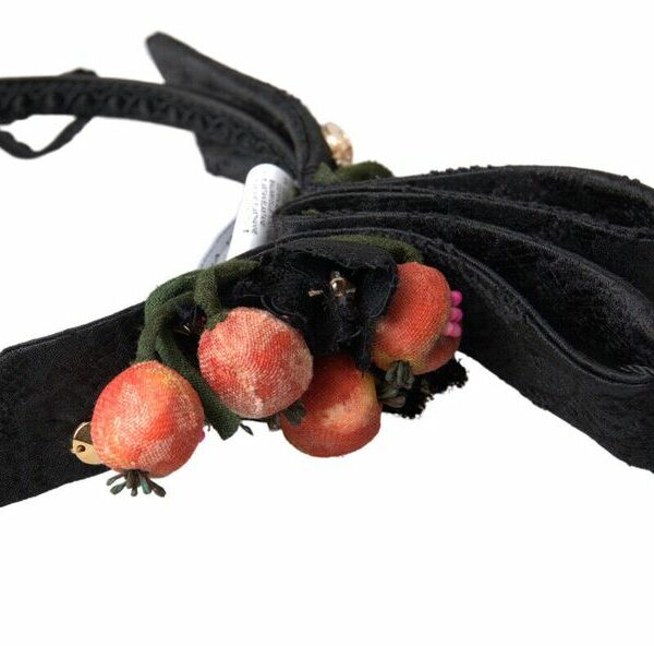 Dolce & Gabbana Exclusive Multicolor Crystal Diadem Headband