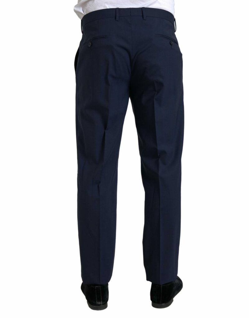 Dolce & Gabbana Elegant Blue Martini Slim Fit Two-Piece Suit - Image 6