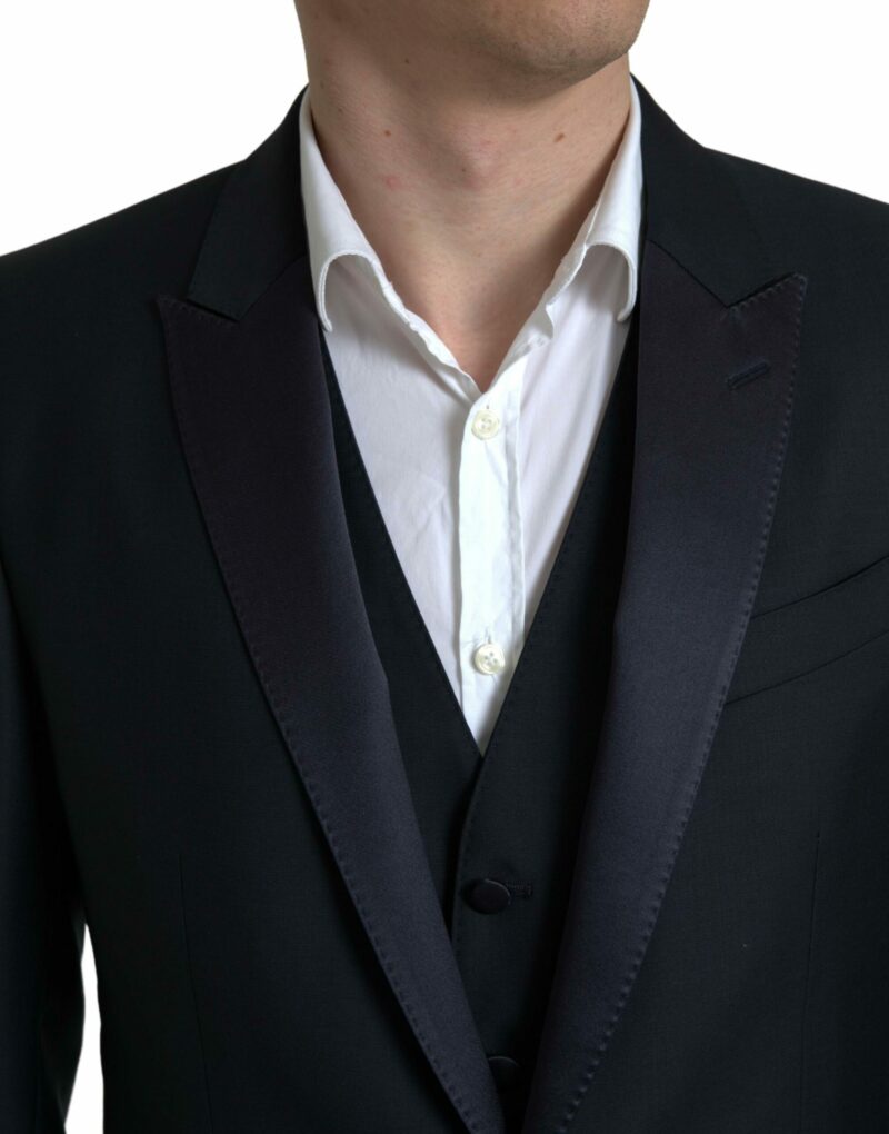 Dolce & Gabbana Elegant Slim Fit Two-Piece Martini Suit - Image 2