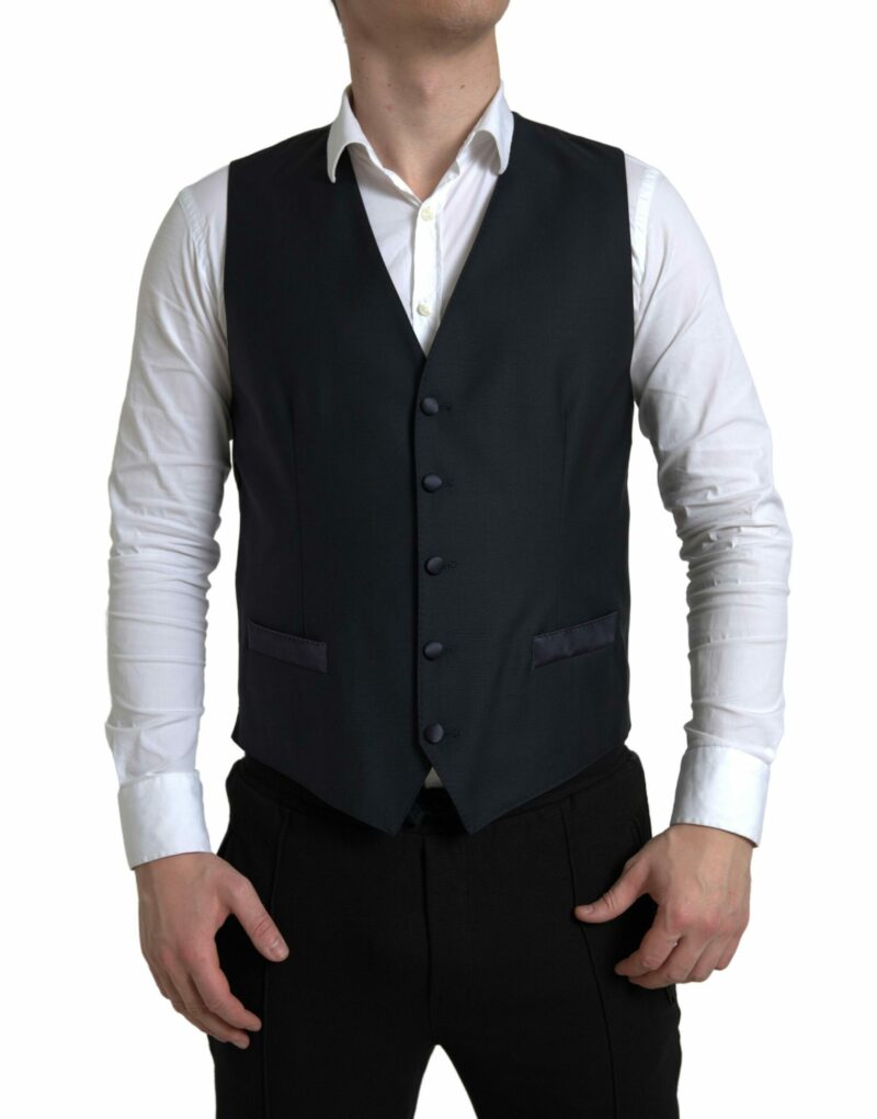 Dolce & Gabbana Elegant Slim Fit Two-Piece Martini Suit - Image 5