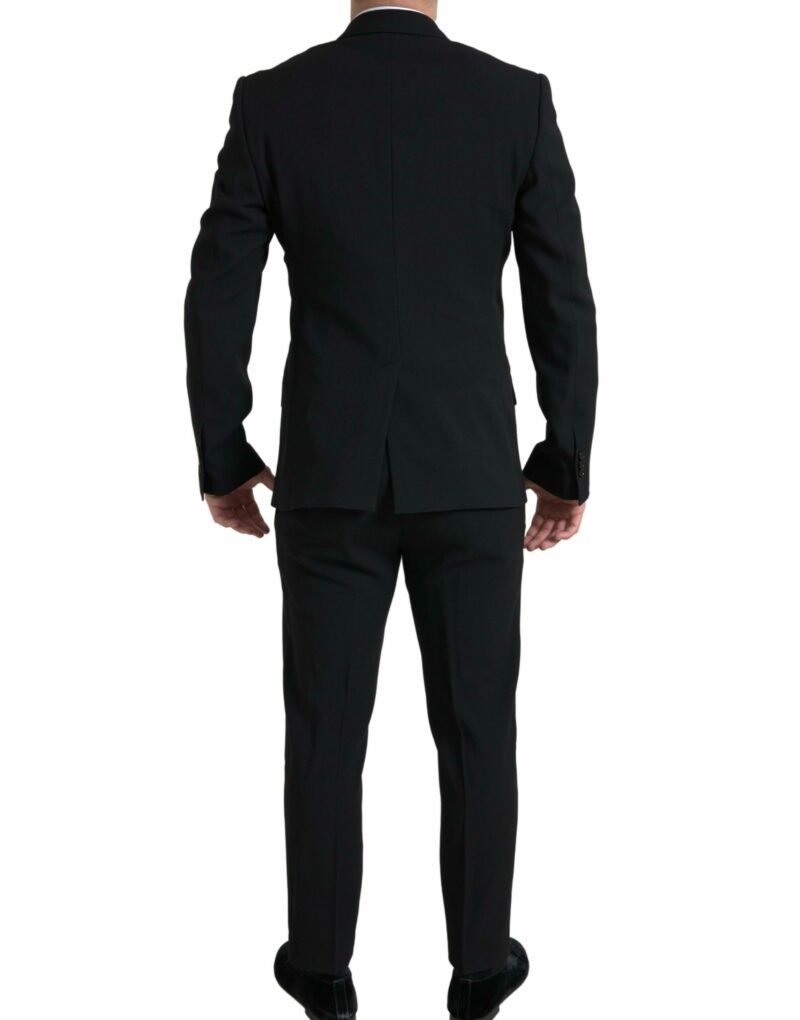 Dolce & Gabbana Elegant Slim Fit Double Breasted Suit - Image 3