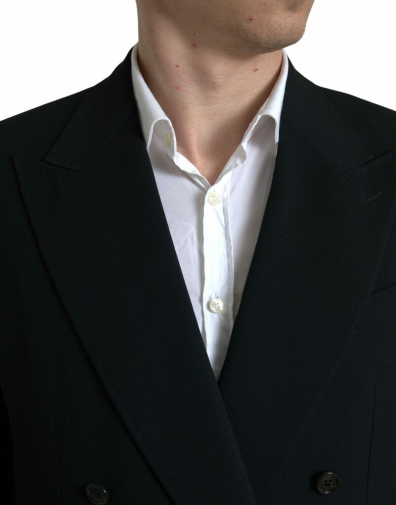 Dolce & Gabbana Elegant Slim Fit Double Breasted Suit - Image 2