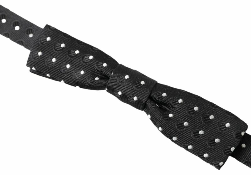 Dolce & Gabbana Elegant Silk Bow Tie for Sophisticated Evenings - Image 2