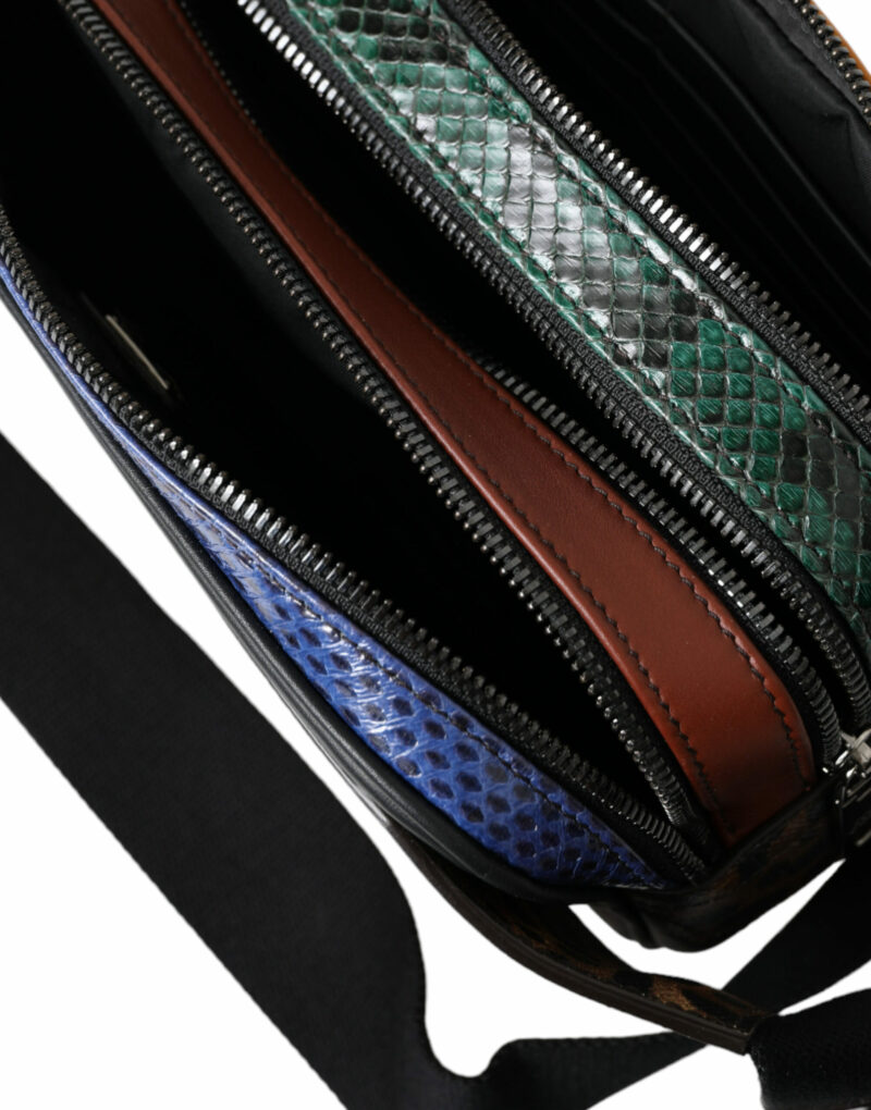 Dolce & Gabbana Exotic Leather Leopard Belt Bag - Image 6