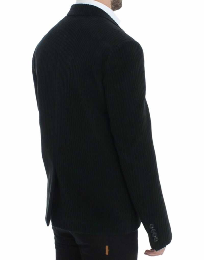 Dolce & Gabbana Elegant Black Martini Blazer Jacket - Image 4