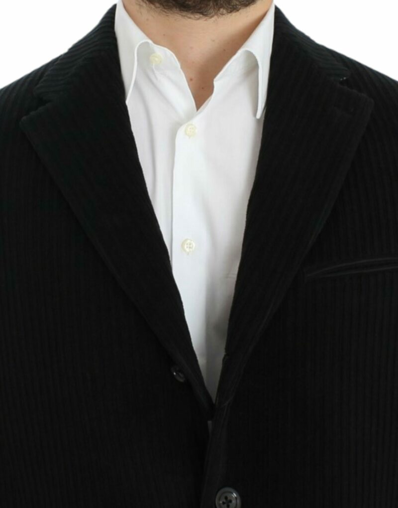 Dolce & Gabbana Elegant Black Martini Blazer Jacket - Image 5