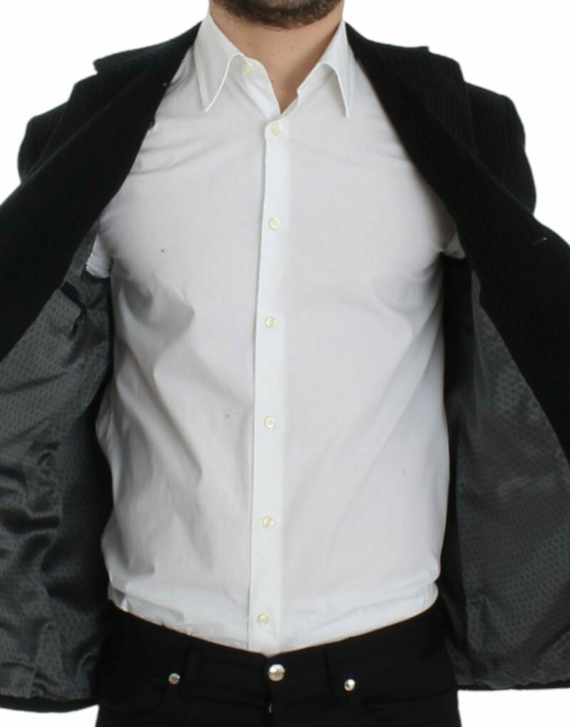 Dolce & Gabbana Elegant Black Martini Blazer Jacket - Image 7