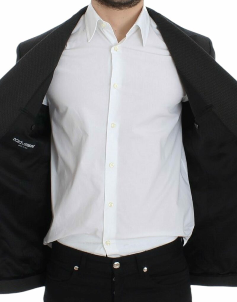 Dolce & Gabbana Elegant Slim Fit Double Breasted Blazer - Image 7