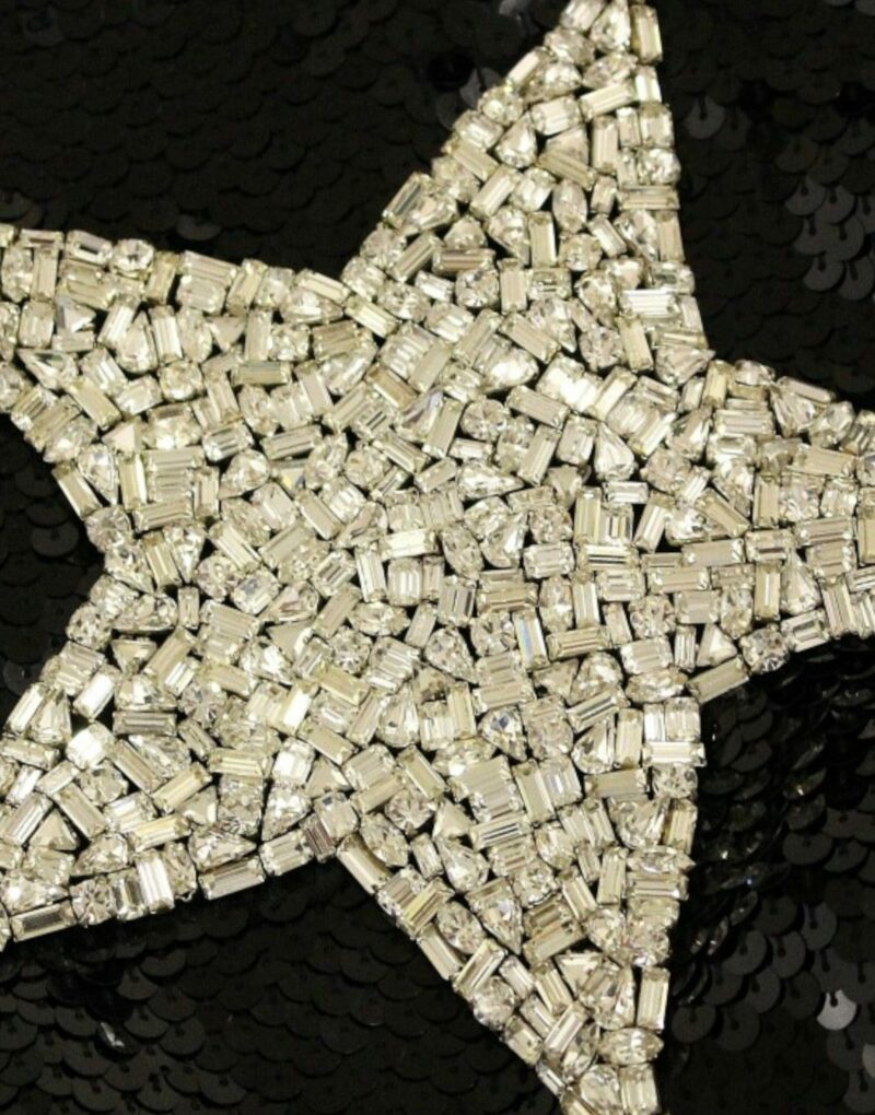 Dolce & Gabbana Swarovski Star-Studded Sequin Mini Dress - Image 6