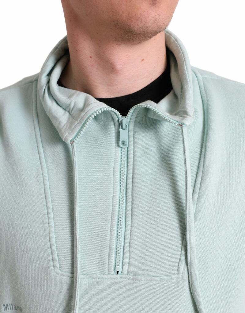 Dolce & Gabbana Chic Mint Green Pullover Sweater - Image 4