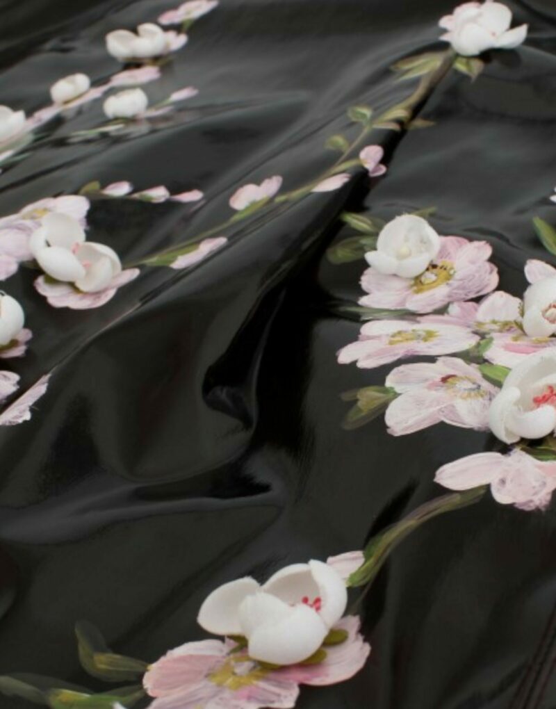 Dolce & Gabbana Elegant Floral Embellished Shift Dress - Image 7