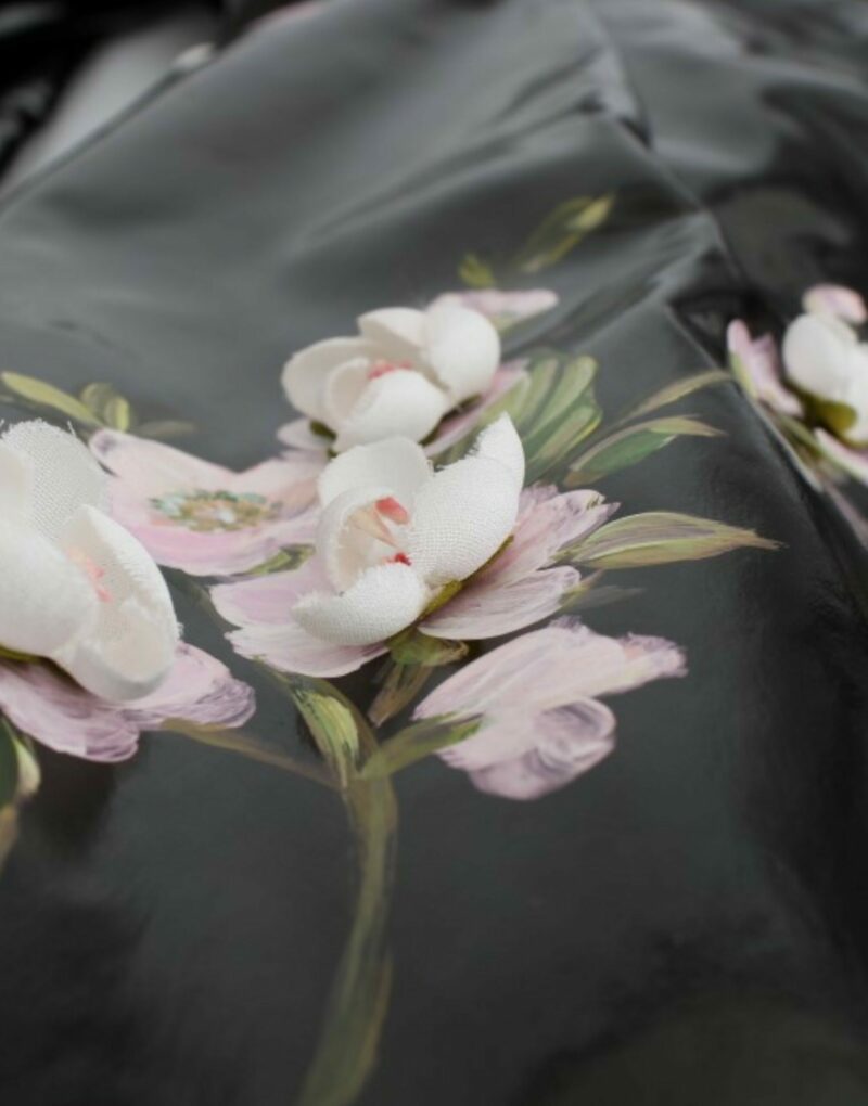 Dolce & Gabbana Elegant Floral Embellished Shift Dress - Image 8