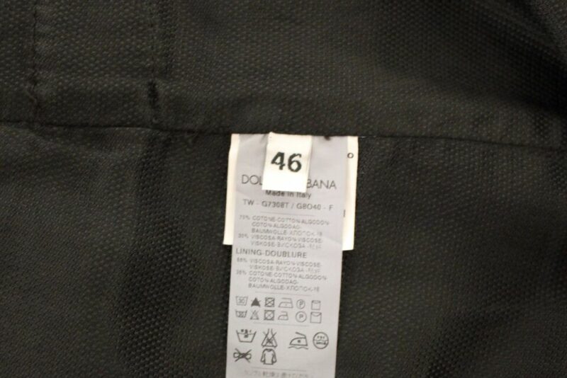 Dolce & Gabbana Elegant Black Dress Vest - Image 6
