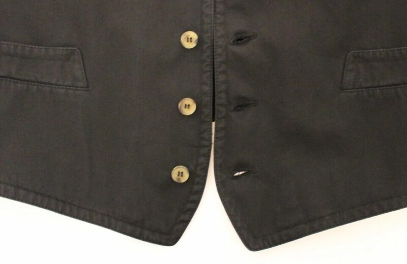 Dolce & Gabbana Elegant Black Dress Vest - Image 8