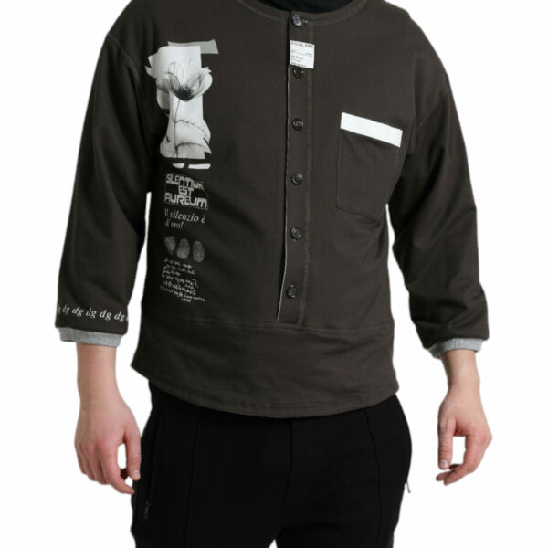Dolce & Gabbana Elegant Cotton Crew Neck Pullover
