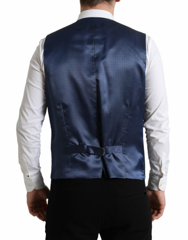 Dolce & Gabbana Elegant Green Martini Two-Piece Wool Suit - Image 7