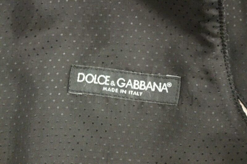 Dolce & Gabbana Elegant Gray Wool Blend Dress Vest - Image 7