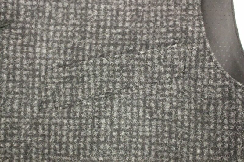 Dolce & Gabbana Elegant Gray Wool Blend Dress Vest - Image 8