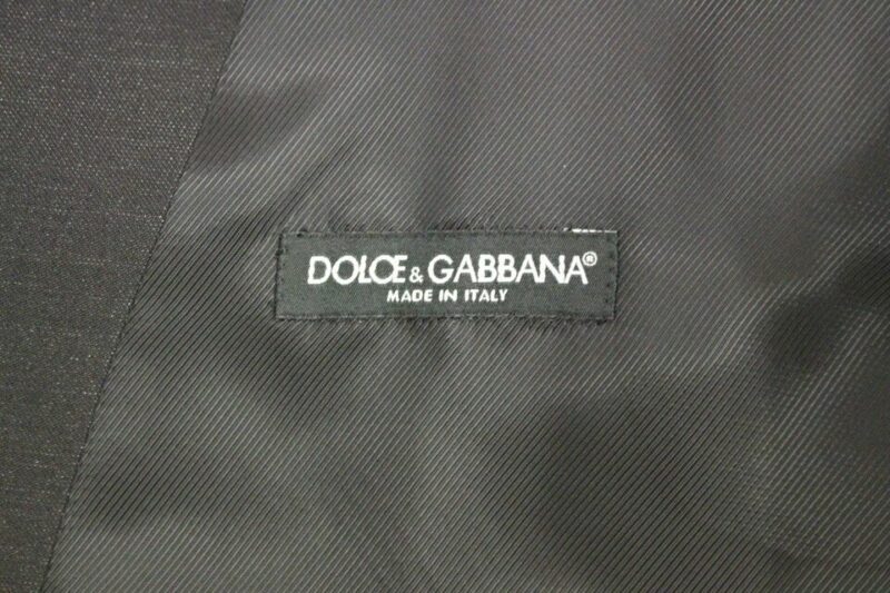 Dolce & Gabbana Elegant Gray Wool Blend Dress Vest - Image 7