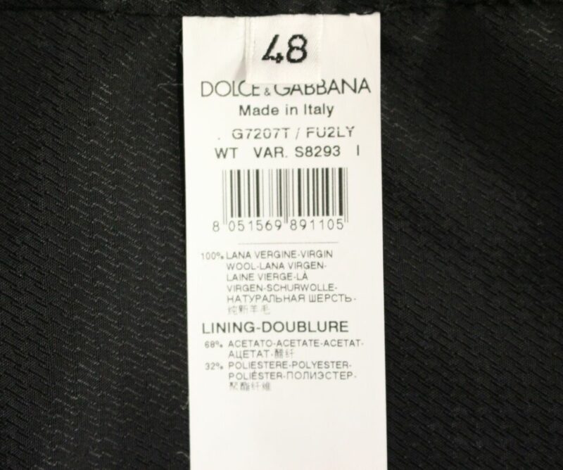 Dolce & Gabbana Elegant Gray Wool Dress Vest - Image 6