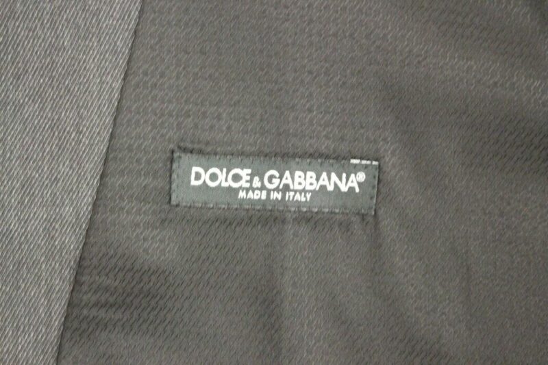 Dolce & Gabbana Elegant Gray Wool Formal Vest - Image 7