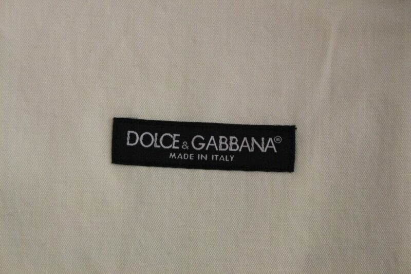 Dolce & Gabbana Elegant Black Manchester Dress Vest - Image 7