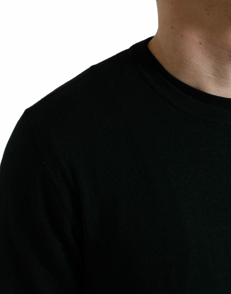 Dolce & Gabbana Stunning Black Wool Sweater - Image 6