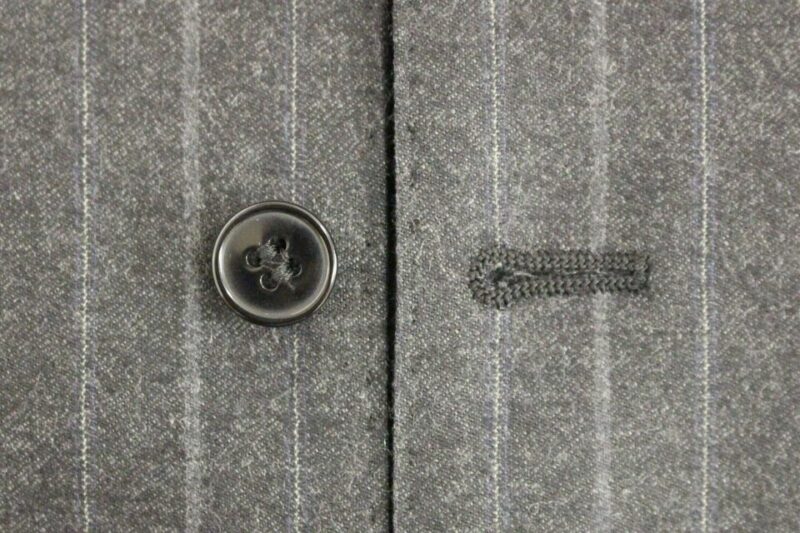 Dolce & Gabbana Elegant Gray Striped Dress Vest - Image 7