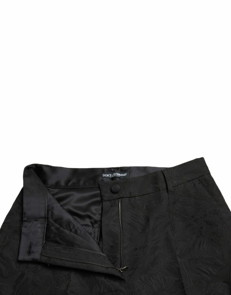 Dolce & Gabbana High Waist Tapered Elegance Pants - Image 5