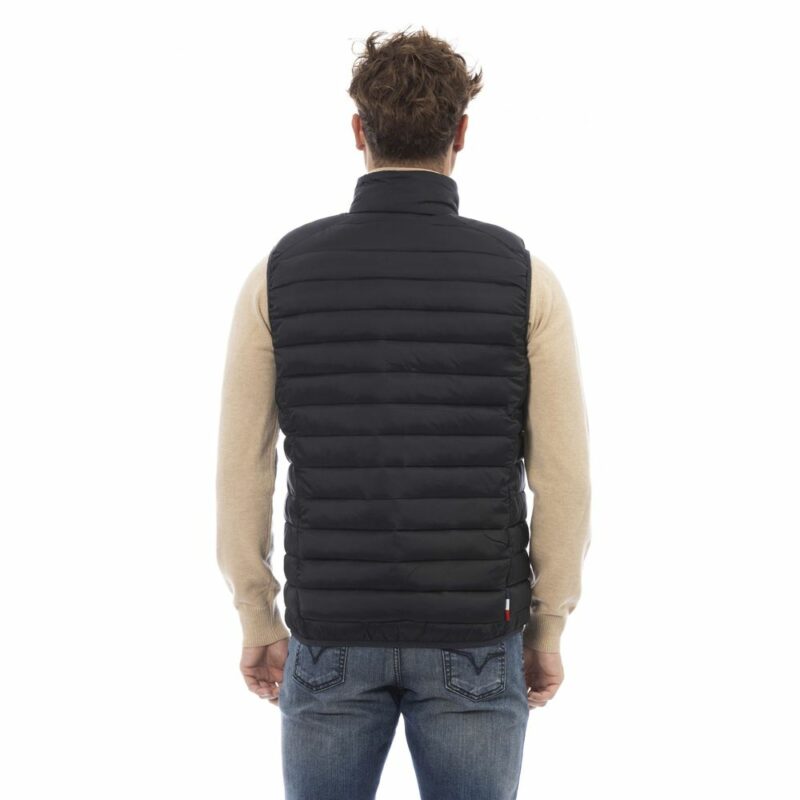Invicta Black Polyamide Men's Vest - Image 3