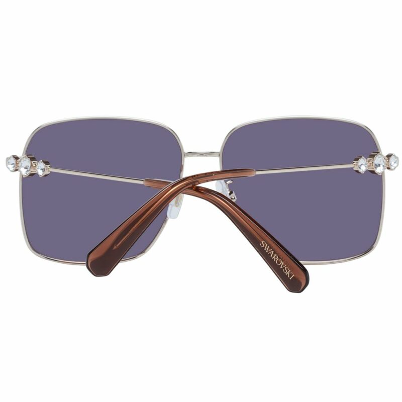 Swarovski Gold Women Sunglasses - Image 3