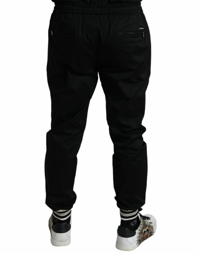 Dolce & Gabbana Sleek Skinny Cotton Jogger Pants - Image 2