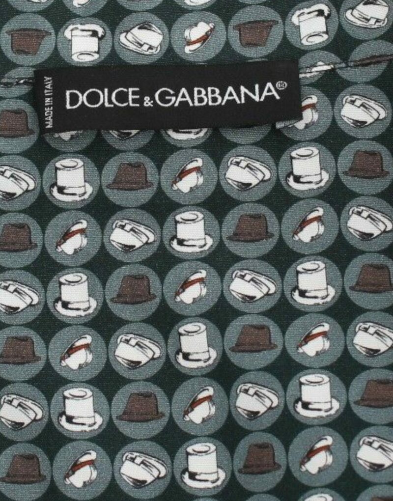 Dolce & Gabbana Elegant Green Pajama Nightshirt - Image 6