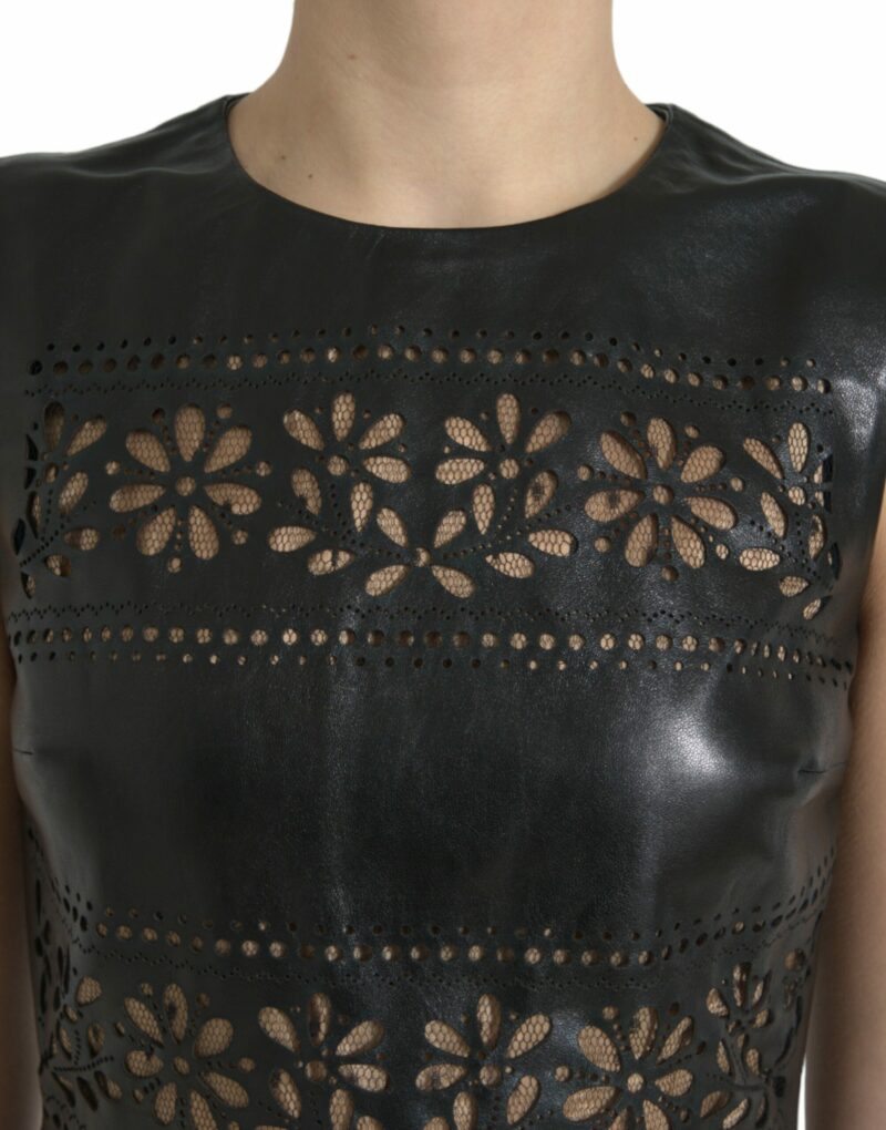 Valentino Elegant Black A-Line Mini Dress - Image 4