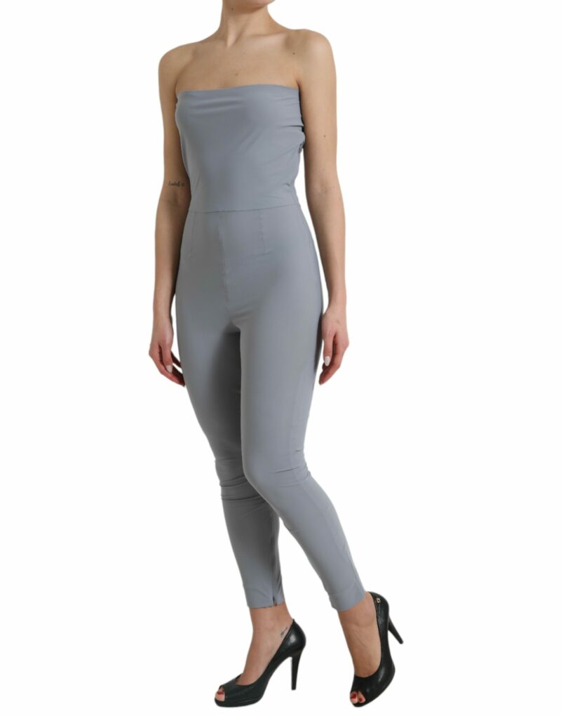 Dolce & Gabbana Chic Strapless Bodycon Jumpsuit Dress - Image 2