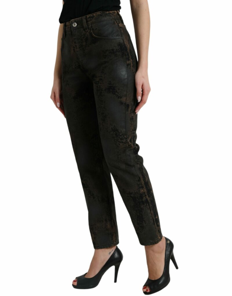 Dolce & Gabbana Chic Boyfriend Mid Waist Stretch Jeans - Image 2