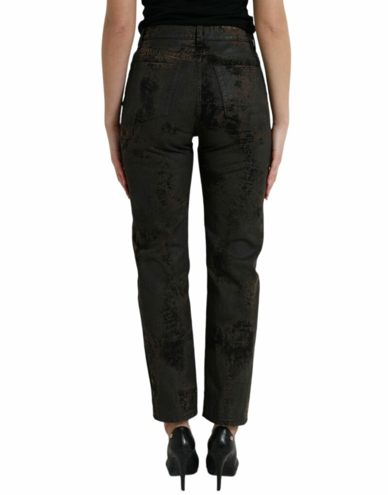 Dolce & Gabbana Chic Boyfriend Mid Waist Stretch Jeans - Image 3