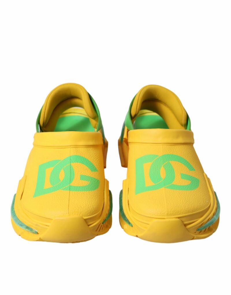 Dolce & Gabbana Chic Rubber Clogs Slippers in Lush Colors - Image 2